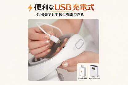 👑【SNSで話題・売れ筋No.1】スマートネックマッサージャー｜首・肩スッキリ EMS×振動